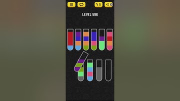 Water Sort Puzzle - level 596