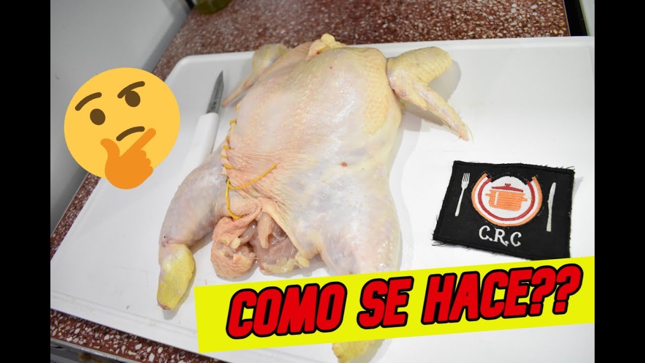 Como Deshuesar Un Pollo En Bolsa