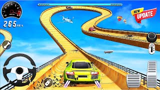 GT Mega Car Ramp Extreme Race 2023 - Crazy Car Driver Simulator - Android GamePlay #2 screenshot 5