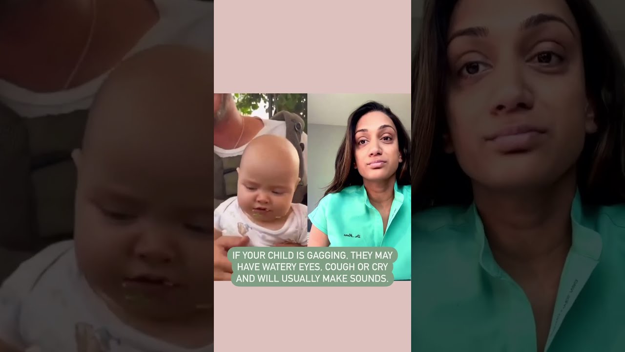 Infant Gagging Vs Choking