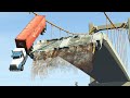 Cars vs Broken Bridge #3 – BeamNG.Drive