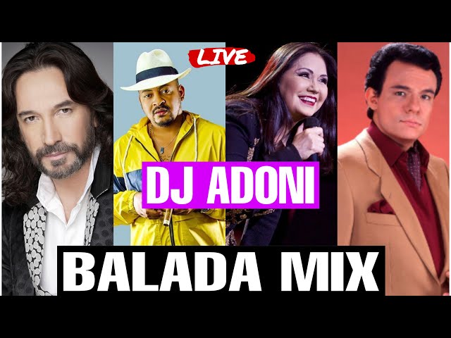 Baladas Mix Vol 1.❤️ Las mejores baladas Románticas ( Mezclando en vivo DJ ADONI )😻 Musica romántica class=