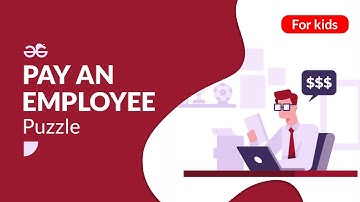 Pay an employee | Puzzle