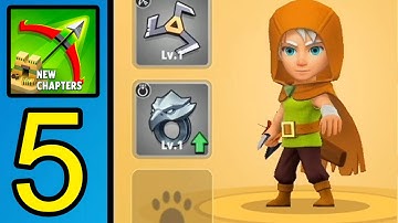 ARCHERO - Gameplay Walkthrough Part 5 - New bow game - (iOS, Android)