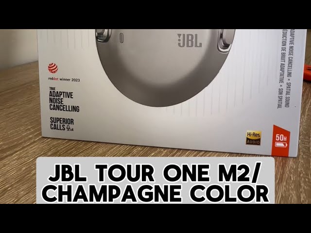 SUPER SIMPLE UNBOXING JBL TOUR #fyp - champagne color/silver YouTube #unboxing M2 #jblheadphones ONE 