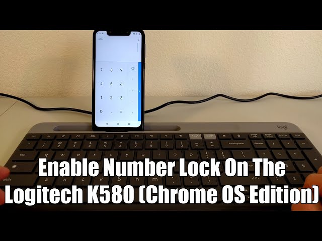 bar Hop ind krølle K580s Number Pad NOT Working? - Enable Number Lock On The Logitech K580  Keyboard (Chrome OS Edition) - YouTube