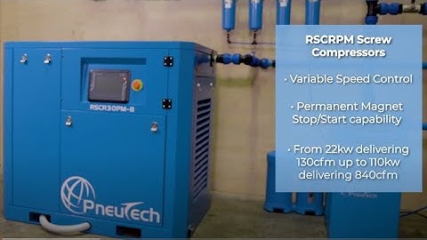 Pneutech High-Efficiency Permanent Magnet Compressors