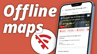 Accessing cruising info while offline using the NOFOREIGNLAND app screenshot 4