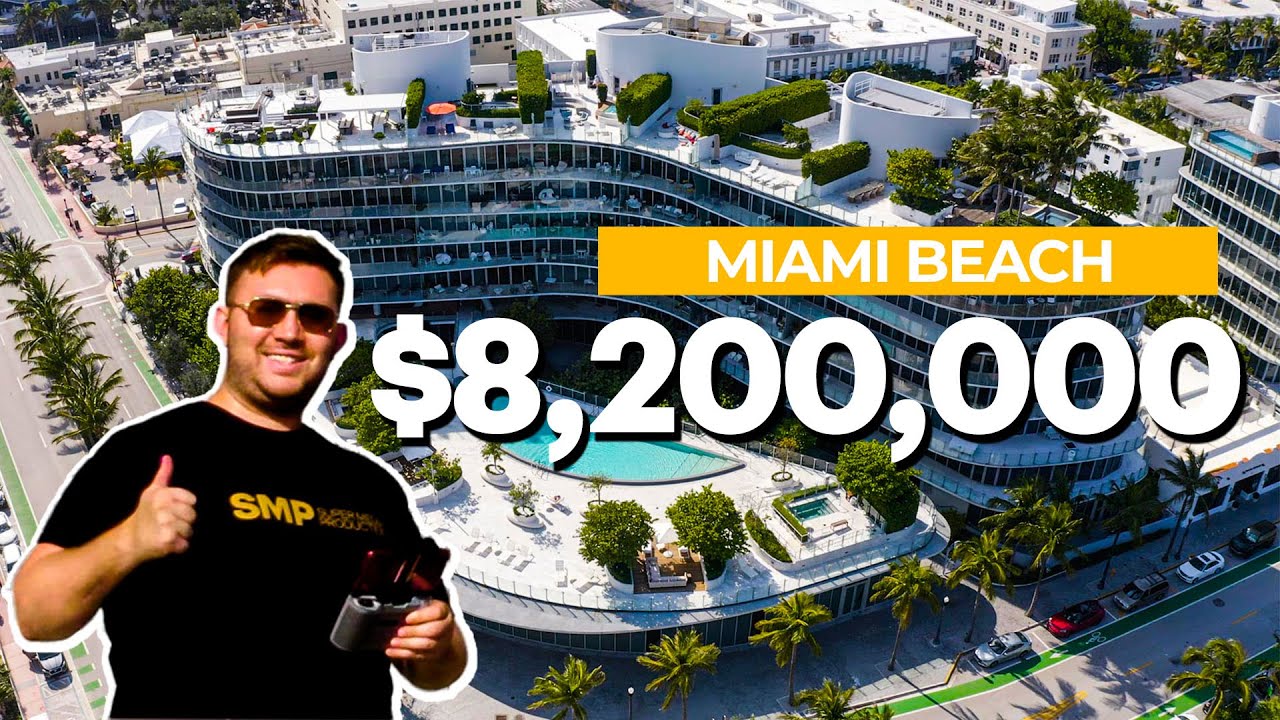 Inside A luxury $8,200,000 Miami Beach Oceanfront Boutique Residences!