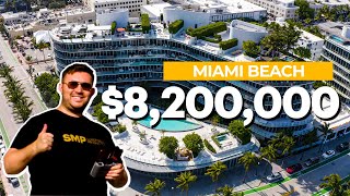 Inside A luxury $8,200,000 Miami Beach Oceanfront Boutique Residences!
