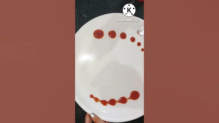 easiest sauce plating idea/skill part 3