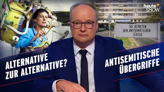 Das neue Bündnis von Sahra Wagenknecht & die Debatte über Antisemitismus | heute-show vom 27.10.2023