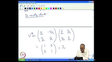 Hermitian and Symmetric matrices Part 3 #swayamprabha #CH38SP