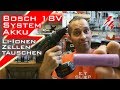 Bosch 18V System - Li-Ionen-Zellen tauschen mit alten Laptopzellen