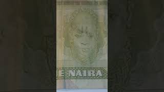 World Currency Nigeria 1 Naira 1984. Reverse Side.