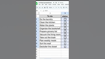 Use Checkboxes to Track Tasks Easily! #shorts #exceltips #excel 11.ai