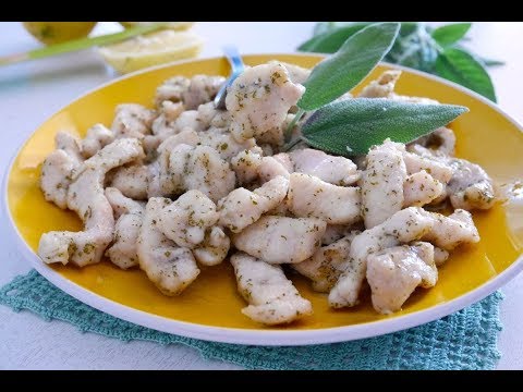 Pollo salvia e limone - ricetta facile e veloce