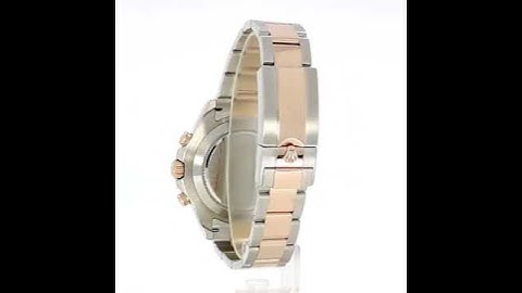 RW0496 Pre Owned Rolex Yacht Master II Bi Metal Watch 116681 Video