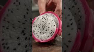 🔪 Perfectly Slicing A Fresh Dragon Fruit#amazing #amor #viral #citrus #fruitsoup #cucumberslices