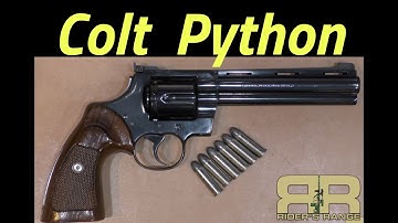 Colt Python from the early 1980s