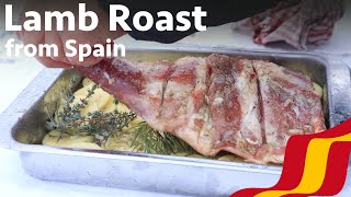 The Authentic Roast Shoulder of Lamb from Aragón, Spain  'Ternasco Asado'