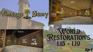 Vintage Story World Restoration's 1.15 - 1.19 Episode 1