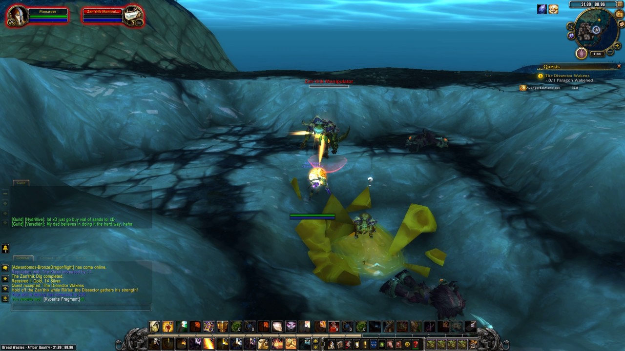 Pandaria Quest 179: The Dissector Wakens (WoW, human, Paladin)