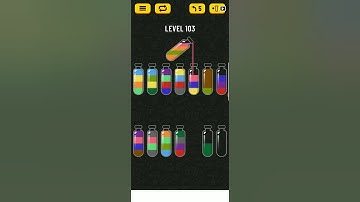 Soda Sort Puzzle Color Water Game Level 103 WalkThrough Solution Gameplay