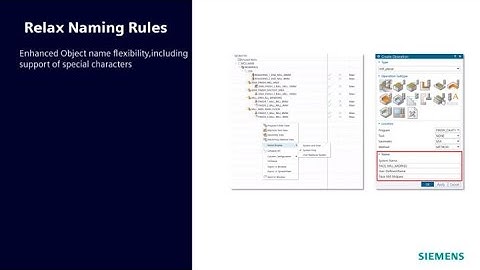 Relax Object naming rules in NX CAM