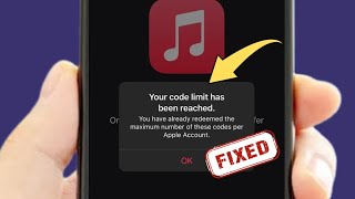 Full How to Fix Your Code Limit Has Been Reached Apple Music (2026) Update