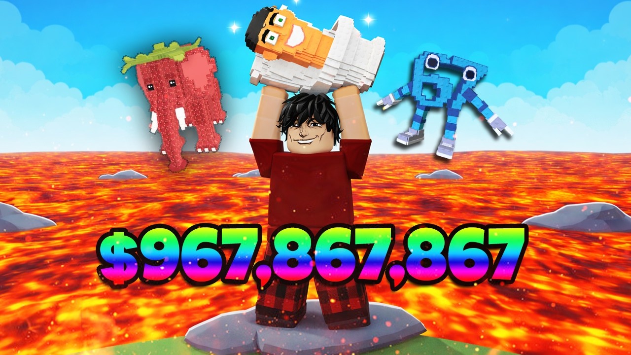 روبلوكس ولكن جبت أندر برين روت في الماب !! ( Escape From Lava Brainrot )