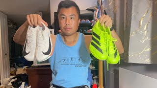 Nike Air Zoom maxfly 2 vs adidas prime sp4 Battle of the super spikes review