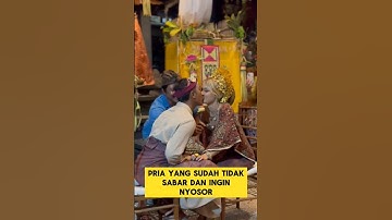 momen lucu ketika pengantin pria nyosor bikin ngakak ‼️‼️ #ngakak #lucu #kocak #nikah #pengantin
