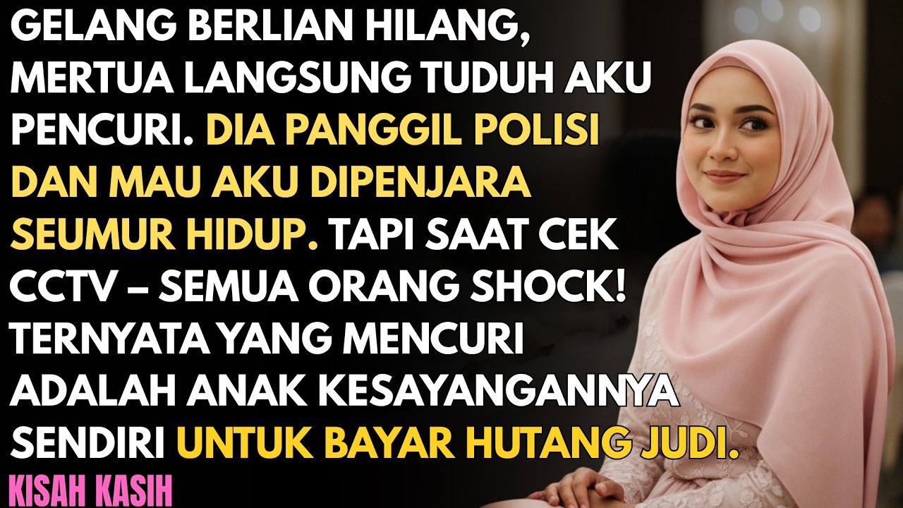 MERTUA TUDUH AKU MENCURI PERHIASAN 2 MILIAR – CCTV UNGKAP PELAKU SEBENARNYA ADALAH…