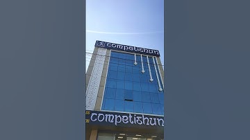 Competishun new offline centre, building view from outside!🔥😍 #mohittyagi #vlog #shorts