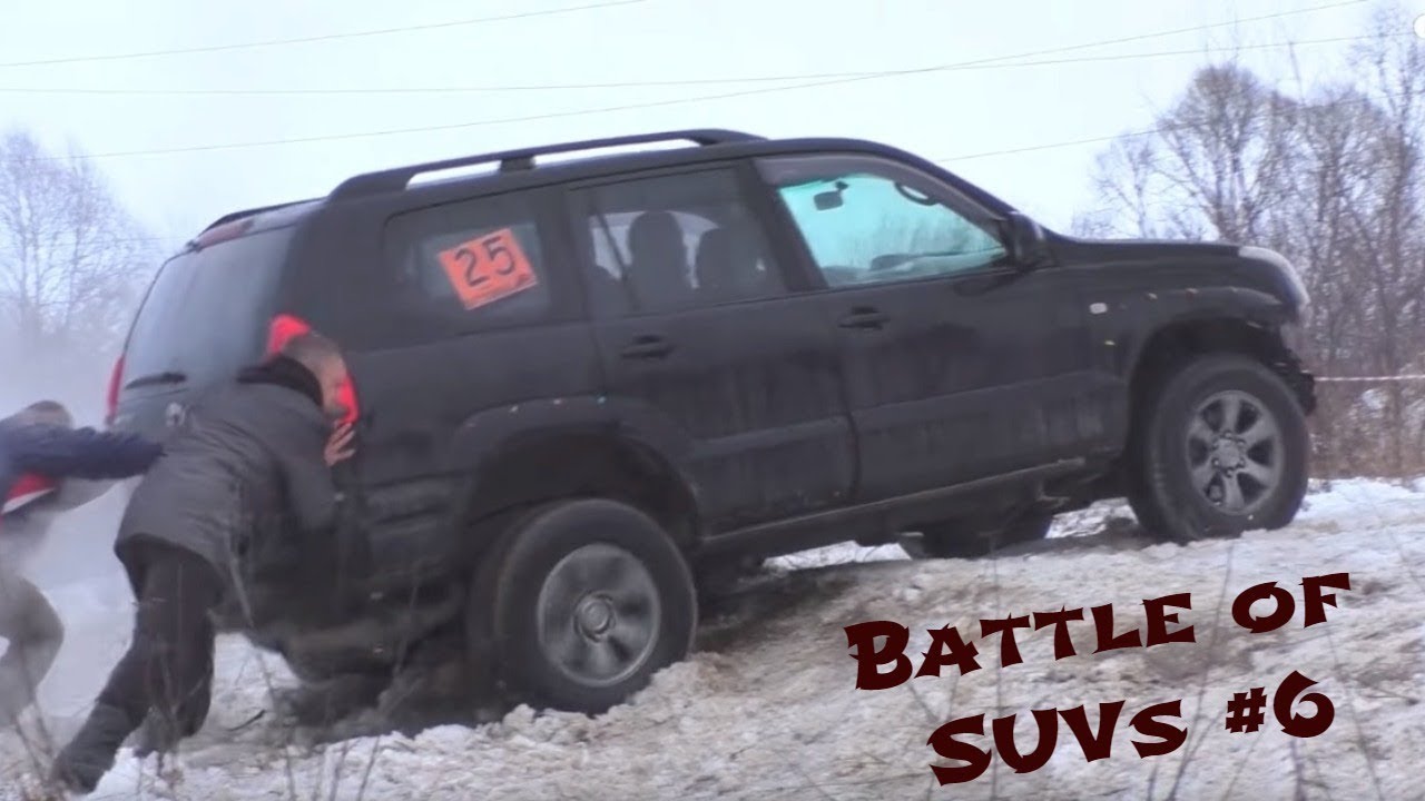 Toyota Prado vs Jeep Grand Cherokee vs Grand Vitara vs UAZ vs Niva ...