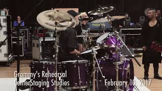 Metallica  \& Lady Gaga PreGrammy Rehearsal