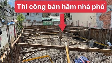 Kho Tư liệu Xây dựng - Cấu tạo cừ vây chống sạt lở tầng hầm bằng sắt C | Thi công tầng hầm nhà phố