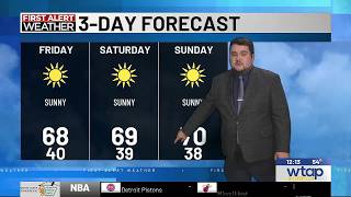 WTAP First Alert Weather Noon Update 10/23