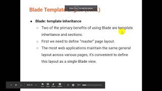 Laravel 6 Blade Master Layout