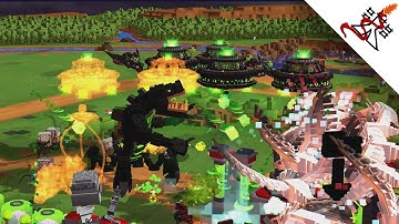 8 Bit Invaders - 2v2 CRANIOIDS AT WAR | Multiplayer Gameplay