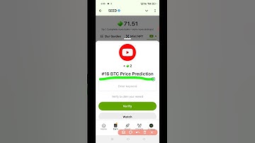 SEED Verify Code | #16 BTC Price Prediction | SEED
