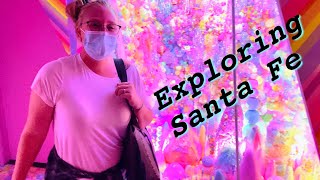 Explore the PSYCHEDELIC Side of SANTA FE with us // MEOW WOLF // DOWNTOWN