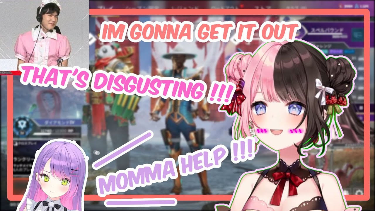 ALELU being SUS makes HINANO can't stop LAUGHING !! [VSPO ENG SUB]