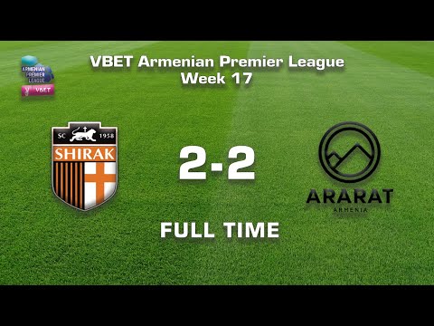 Shirak Gyumri Ararat-Armenia Goals And Highlights