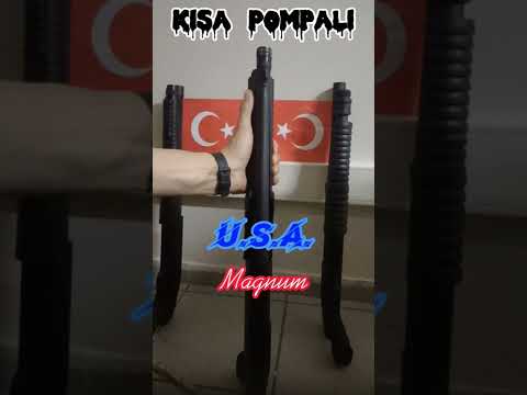 Kısa Pompalı U.S.A. Magnum Av Tüfeği