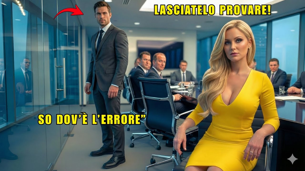 Respinto al colloquio, un padre single risolve in pochi secondi il più grande problema della CEO.