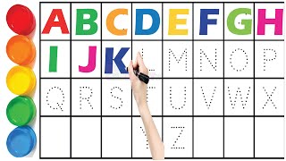 Abc Dotted Tracing, English Alphabet Writing, Preschool learning #abc #alphabets #kidschohantv 296
