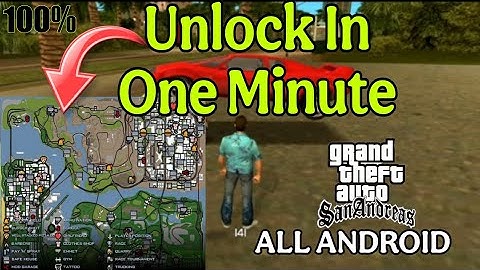 How to Unlock Full Map and Complete All Missions in GTA San Andreas ALL Android