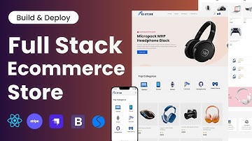 Build & Deploy a Full Stack Ecommerce Website in React js, Strapi Headless CMS & Stripe Payment